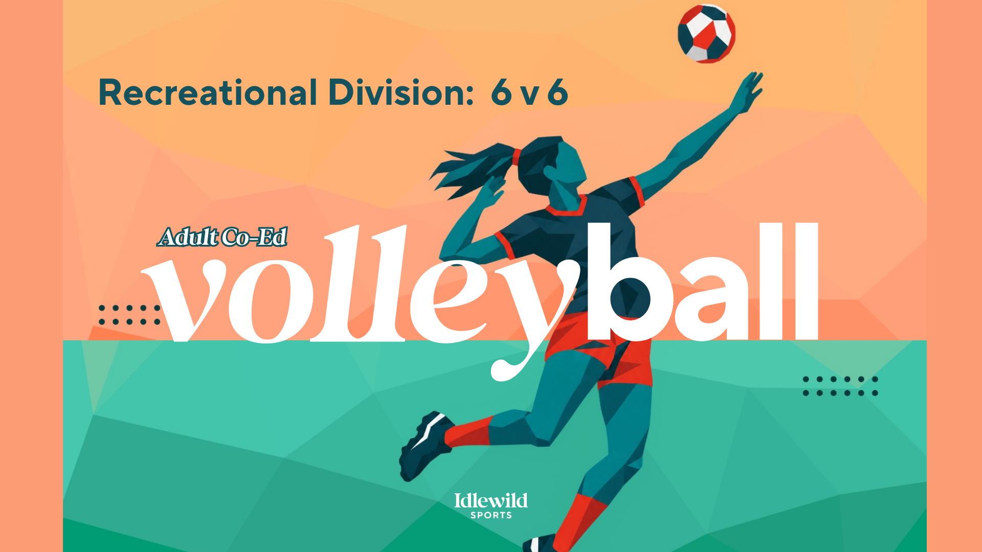 Adult Co-Ed Volleyball-Recreational Division 2027